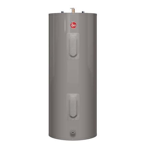 A 240-Volt electrical connection is required for installation. . Home depot rheem electric water heater 40 gallon